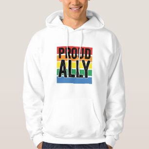 Camisa de Apoio ao Orgulho Vintage Proud Ally Desi