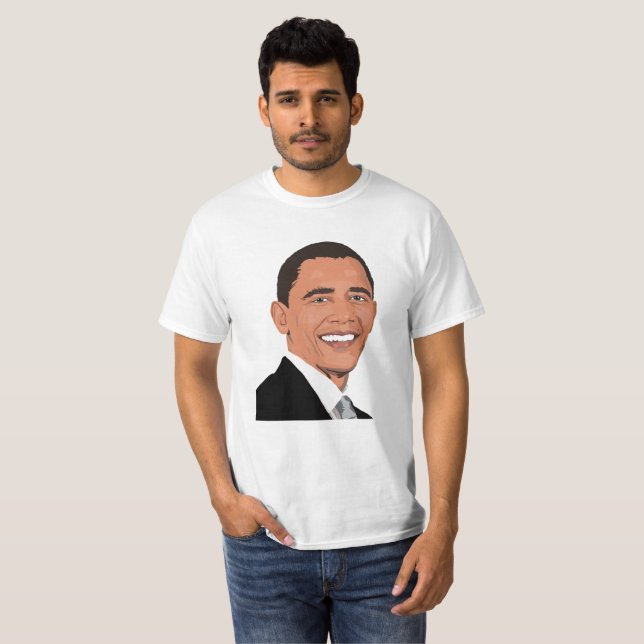 Camisa de Apoio ao Presidente Barack Obama (Frente Completa)