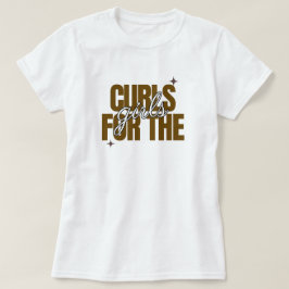 Camisa de Apreciação de Cabelo Crespo "Cachos para