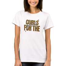Camisa de Apreciação de Cabelo Crespo "Cachos para