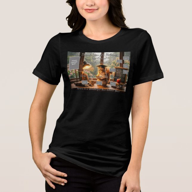 Camisa de Apreciação de Professor Esquilo em Dia C (Frente)