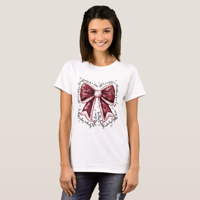 Camisa de Arco de Natal com Célula Falsiforme (Frente Completa)