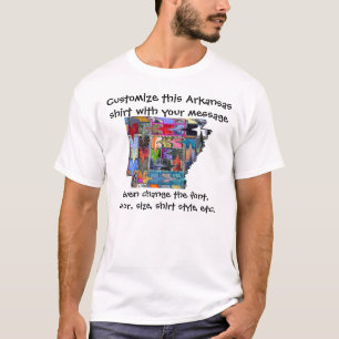 Camisa de Arkansas - costume com eleição ou outr