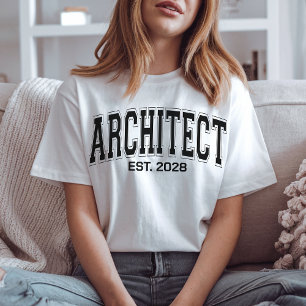 Camisa de Arquiteto Presente Personalizado de Form