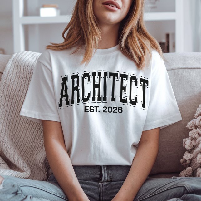 Camisa de Arquiteto Presente Personalizado de Form (architect t-shirt, architect sweatshirt, architecture t-shirt, future architect shirt for women,)