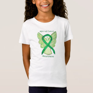 Camisa de Arte Anjo com Laço de Conscientização so