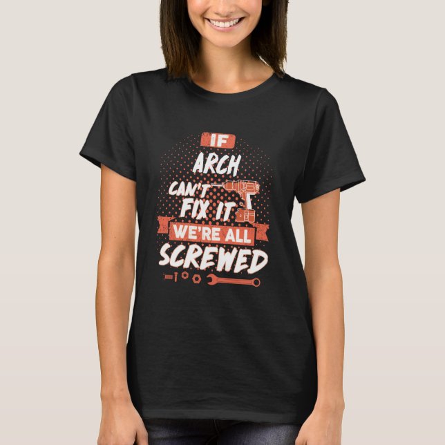 Camisa de ARTE,Camisas de presentes de ARCH (Frente)