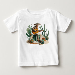 Camisa De Arte Da Música Guitarista Retrô