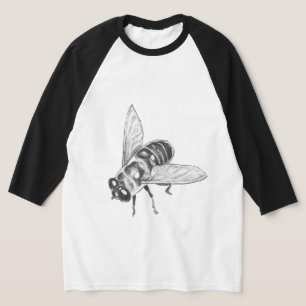 Camisa de arte de abelha Jersey Honeybee