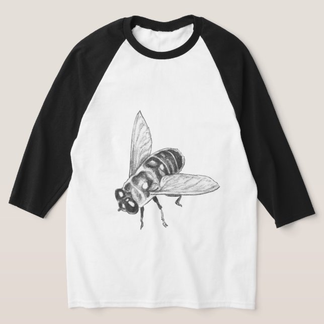 Camisa de arte de abelha Jersey Honeybee (Postura )