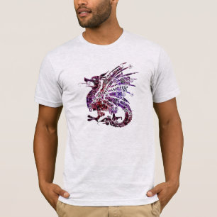 Camisa de Arte de Dragão Chinês