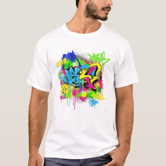 Camisa De Arte De grafite - Estilo De Rua Urbana
