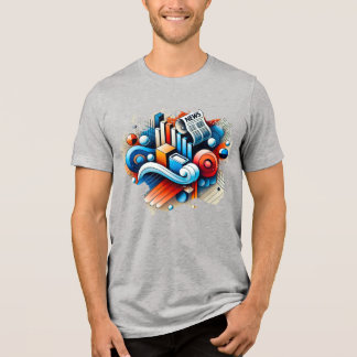 Camisa de arte digital - Energia cromática
