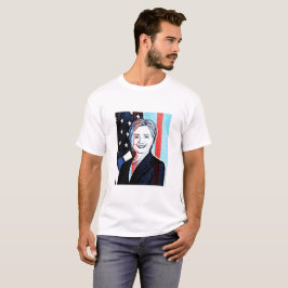 Camisa de Arte Digital Hilary Clinton Memabilia