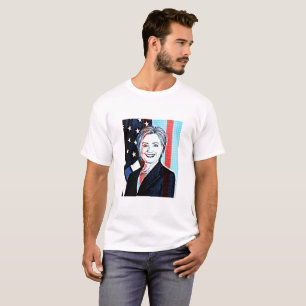 Camisa de Arte Digital Hilary Clinton Memabilia