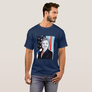Camisa de Arte Digital Hilary Clinton Memabilia