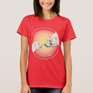 Camisa de Arte do Urso Polar
