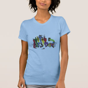 camisa de arte e dança