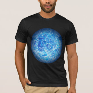 Camisa de Arte Fluida Calm Tide