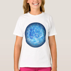 Camisa de Arte Fluido Calm Tide