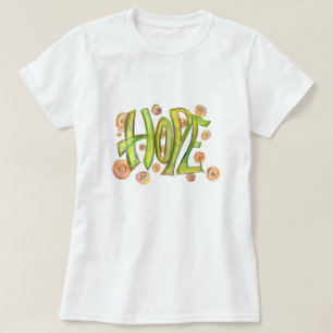 Camisa De Arte Inspiradora Esperança