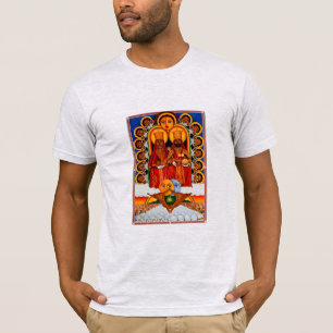 Camisa de Arte Moderna Haile Selassie Jah Rastafar