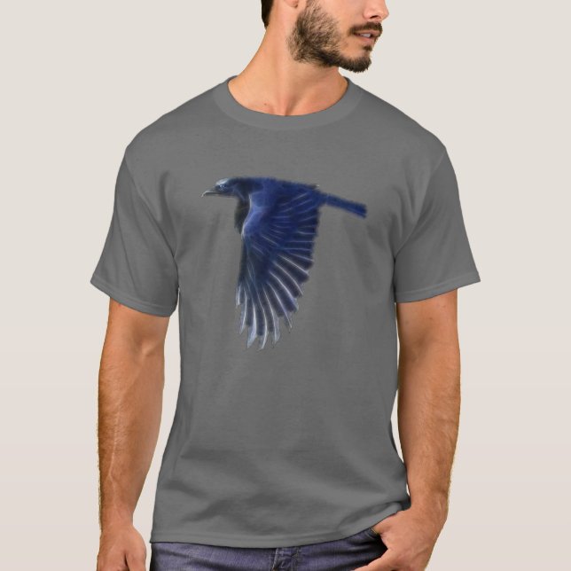 Camisa De Arte Raven (Frente)