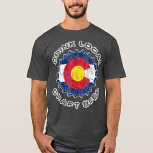 Camisa de Artesanato Local do Colorado Drink