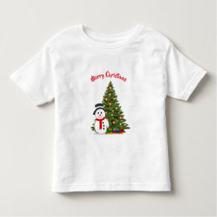 Camisa de Árvore de Natal bonita para Toddler