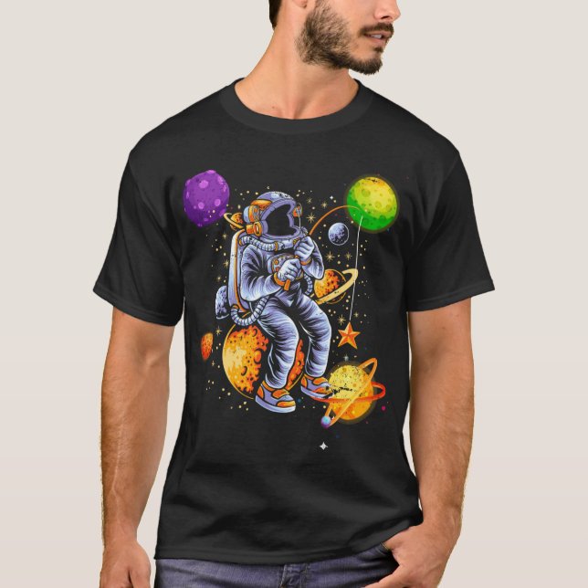 Camisa de Astronauta, Camisa do Espaço Exterior, P (Frente)