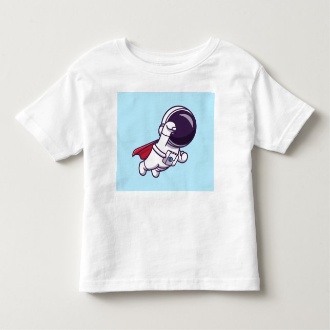 Camisa De Astronauta Para Toddler, (Frente)