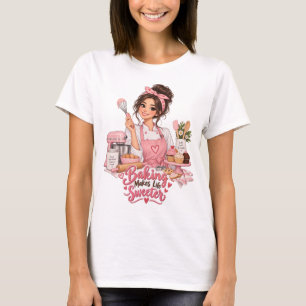 Camisa de Baker 'Baking Makes Life Sweeter'