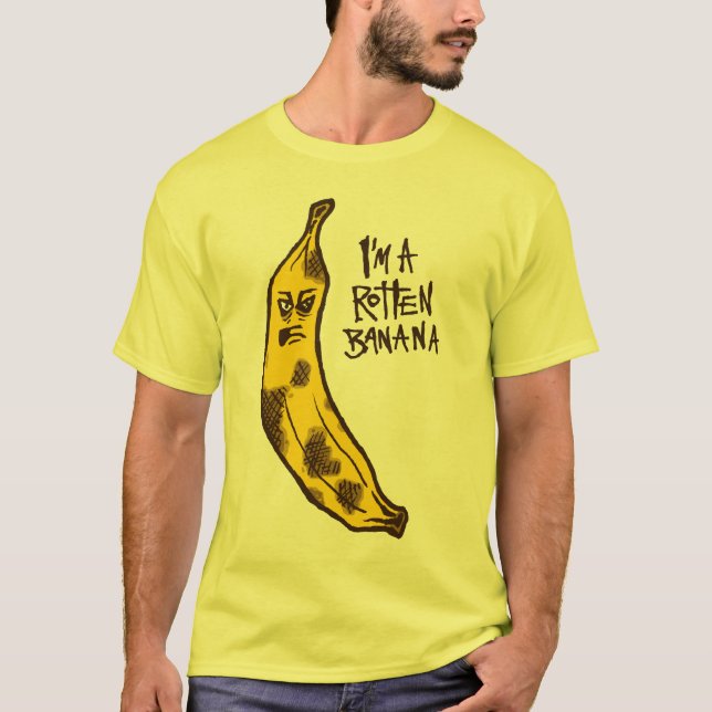 Camisa de Banana Rotulada (Frente)