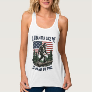 Camisa de bandeira americana vintage Bigfoot Grand