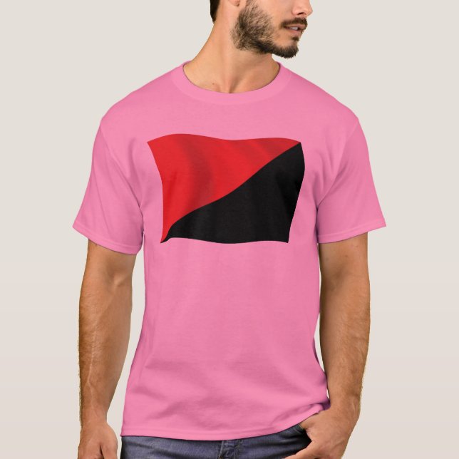 Camisa De Bandeira Anarquo-Sindicalista (Frente)