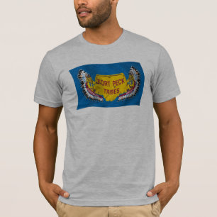 Camisa de bandeira Assiniboine de Fort Peck