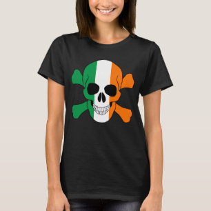 Camisa De Bandeira Da Irlanda E Camisas De Cruzame