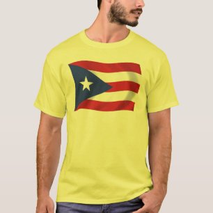Camisa de bandeira de Porto Rico