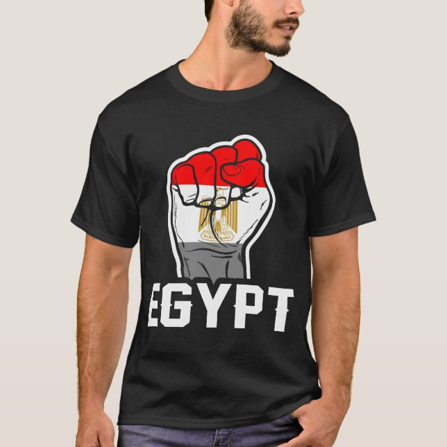 Camisa de Bandeira do Egito (Frente)