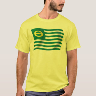 Camisa de bandeira do Movimento Ecológico