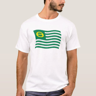 Camisa de bandeira do Movimento Ecológico