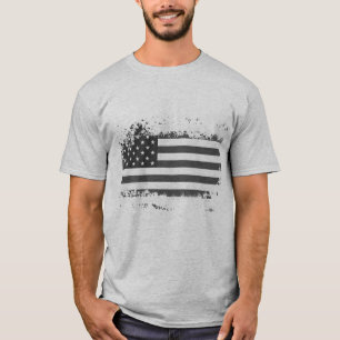 Camisa de Bandeira Patriótica Masculina