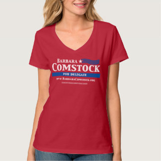Camisa de Barbara Comstock do delegado do VA das