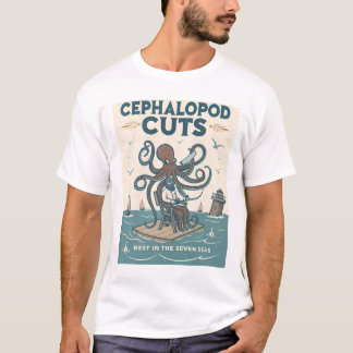 Camisa De Barbeiro De Octopus Vintage - "Cortes De