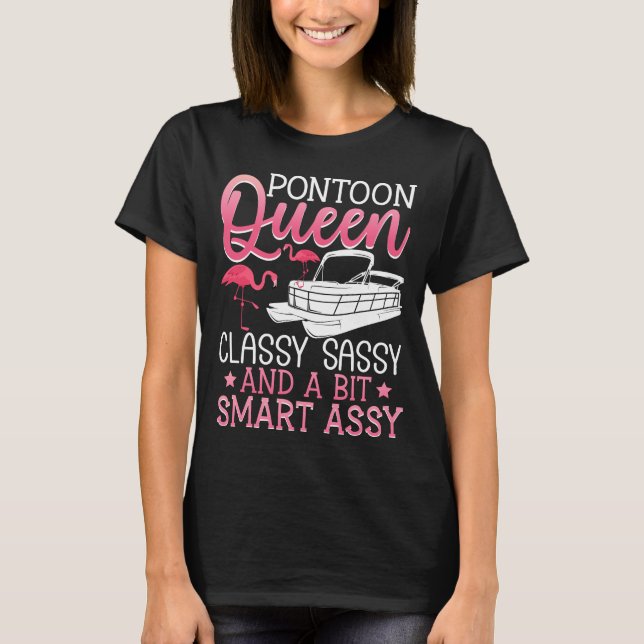 Camisa de Barco Rainha Flamingo Pontão (Frente)