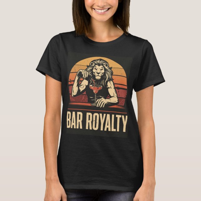 Camisa de Barman Leoa Realeza (Frente)