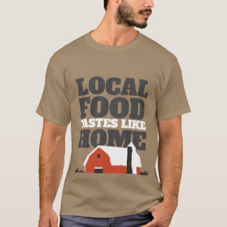 Camisa de Barn 'Comida Local Tem Gosto de Casa'