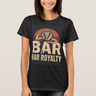 Camisa de Bartender Leoa Bar Royalty