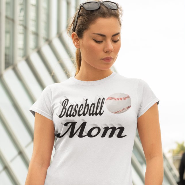 Camisa de basebol da mãe (Criador carregado)