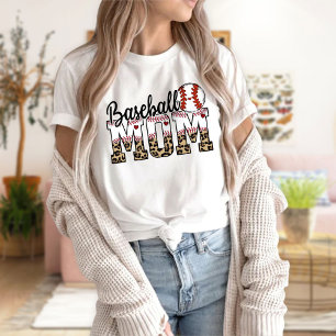 Camisa de basebol de verão, Camisa de mãe de beise